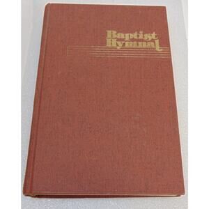 Vintage 1975 Baptist Hymnal Published By Convention Press Penderlea Church Rare